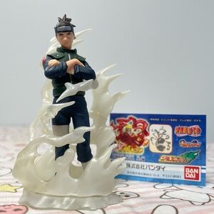 Iruka Naruto Figurine Gashapon Real Collection Umino Mini Toy 2003 Ninja